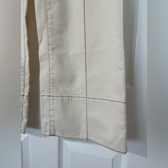 ZARA STITCHED BOOTCUT PANTS
Color: ECRU - Picture 13 of 13